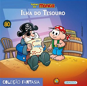 TURMA DA MÔNICA - FANTASIA - ILHA DO TESOURO