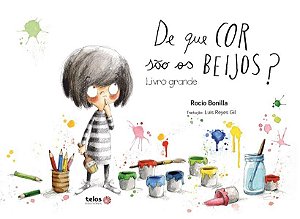 DE QUE COR SÃO OS BEIJOS? LIVRO GRANDE