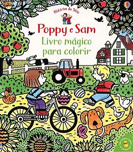 POPPY E SAM: LIVRO MÁGICO PARA COLORIR