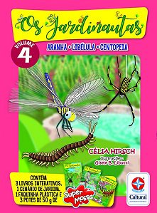 OS JARDINAUTAS VOL. 4 - TATUZINHO, CENTOPEIA, ARANHA - VOL. 4