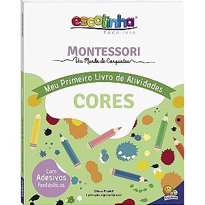 ESCOLINHA MONTESSORI MEU P LIVRO ATIVIDADES: CORES (ESCOLINHA)