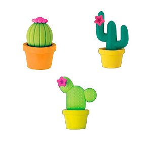 BORRACHA TILIBRA CACTUS UNIDADE - SORTIDO