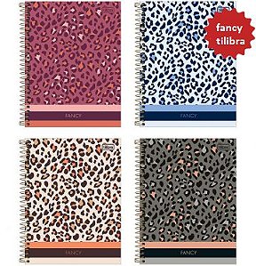 CADERNO TILIBRA COLEG FANCY 10M CD 160FLS