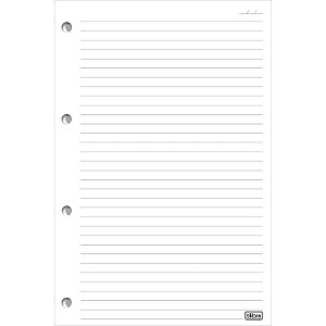 BLOCO TILIBRA A4 BROCHURA CAPA FLEX ORGANIZER C/ PAUTA