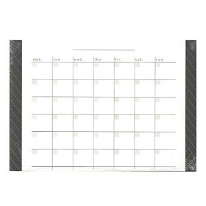 BLOCO OTIMA A4 BROCHURA MONTH NOIR 30FLS