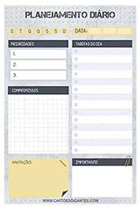 BLOCO ANOTACOES   CARTOES GIGANTES BA34 50FLS