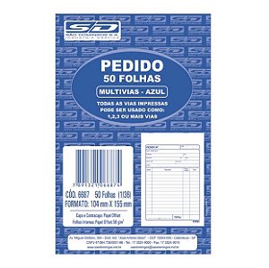 BLOCO DE PEDIDO SAO DOMINGOS 1/36 MULTIVIAS