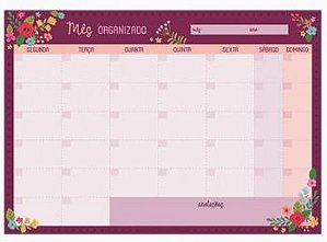 BLOCO MENSAL DE MESA BM77 CARTOES GIGANTES 24FLS