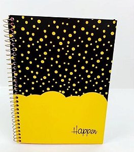 CADERNO COLLEGE ESPIRAL 1M CD HAPPEN 80FLS