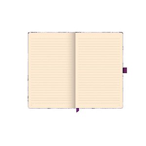 CADERNETA OTIMA PAPERTALK MAXI FLORAL 4205-9 LILAS