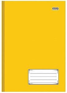 CADERNO A4 BROCHURA CD SD 60FLS AMARELO