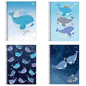 CADERNO TILIBRA A4 ESPIRAL 10M CD BUBBLE 160FLS