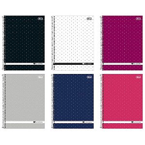 CADERNO TILIBRA A4 ESPIRAL 10M CD D+ 200FLS