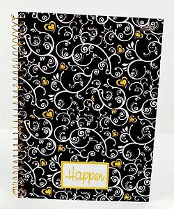 CADERNO A4 ESPIRAL 10M CD HAPPEN 150FLS