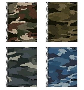 CADERNO TILIBRA A4 ESPIRAL 10M CD HIDE 160FLS