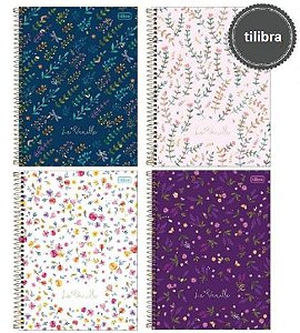 CADERNO TILIBRA A4 ESPIRAL 10M CD LE VANILLE 200FL