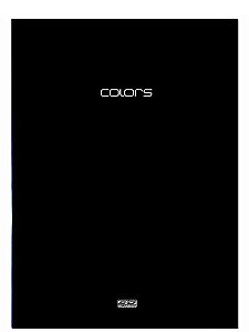 CADERNO A5 BROCHURA PRETO CD COLORS 96FLS