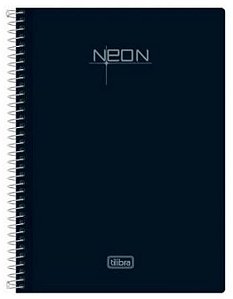 CADERNO TILIBRA A5 ESPIRAL CD NEON C/P 80FLS