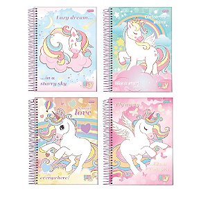 CADERNO A4 ESPIRAL 10M CD UNY 200FLS