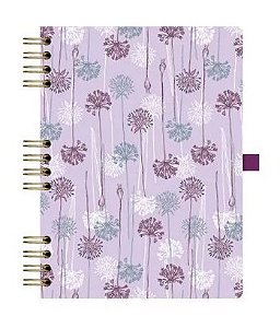 CADERNO ESPIRAL CAPA DURA FLORAL 177 4193-9 LL
