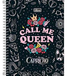 CADERNO TILIBRA ESPIRAL COLEG CAPRICHO 1M 80FLS