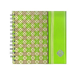 CADERNO ESPIRAL MOSAICOS 170 3652-2 VD