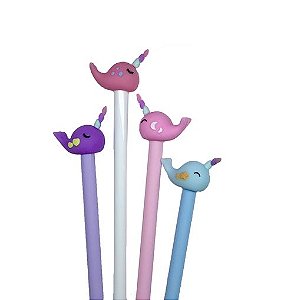CANETA BALEIA UNICORNIO - WILLYCORNIO