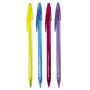 CANETA BIC FASHION COLORIDA