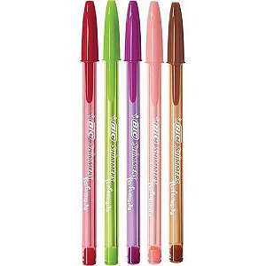 CANETA BIC PERFUMADA - SHIMMERS CORES UNIDADE