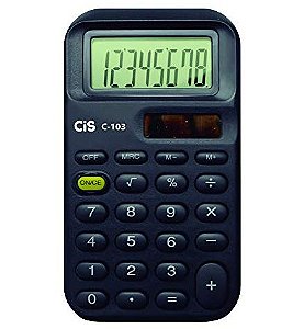 CALCULADORA DE BOLSO CIS C-103/8
