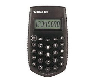 CALCULADORA DE BOLSO CIS C-108/8