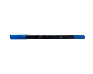 MARCADOR ARTISTICO BISMARK DUALTIP BRUSH #515 AZUL ROYAL
