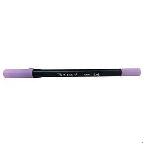 MARCADOR ARTISTICO BISMARK DUALTIP BRUSH #620 LILAS PASTEL