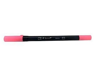 MARCADOR ARTISTICO BISMARK DUALTIP BRUSH #725 ROSA NEON