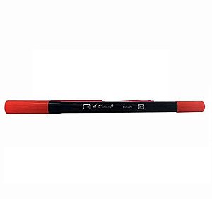 MARCADOR ARTISTICO BISMARK DUALTIP BRUSH #905 VERMELHO
