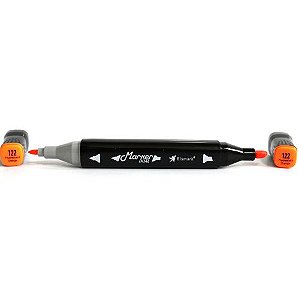 MARCADOR ARTISTICO BISMARK MARKER DUAL #122 FLUORESCENT ORANGE