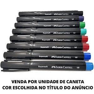 CANETA BOLIGRAFO 1.0 SUPERSOFT - AZUL