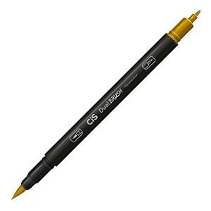 CANETA CIS DUAL BRUSH AQUARELAVEL - 13 OCRE