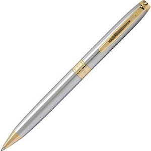 CANETA CROWN TREASURE YW19966S - PRATA