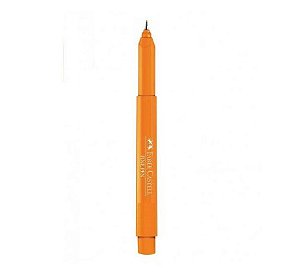 CANETA FABER FINEPEN 0,4MM - PE DE TANGERINA