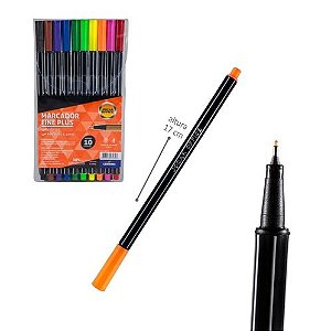 CANETA JOCAR OFFICE FINE PLUS UNID - CORES