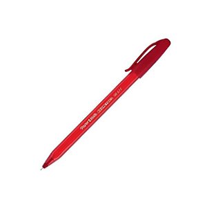 CANETA PAPERMATE KILOMETRICA 100 0,7MM - VERMELHA