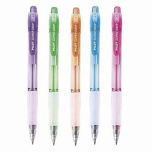CANETA PILOT BPGP-S 1.0 GRIP VERDE NEON - RETRATIL