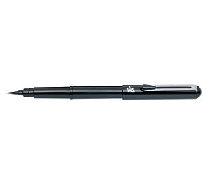 CANETA PINCEL PENTEL POCKET BRUSH - PRETA