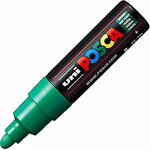 CANETA POSCA PC-7M 5.5MM - VERDE ESCURO