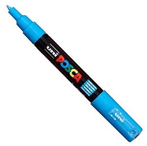 CANETA POSCA PC-1M 0.7MM - AZUL CLARO