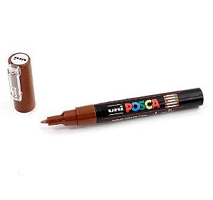 CANETA POSCA PC-1M 0.7MM - MARROM