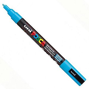 CANETA POSCA PC-3M 1.3MM - AZUL CLARO