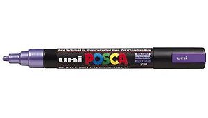 CANETA POSCA PC-5M 2.5MM METALIZADA - VIOLETA