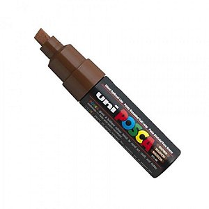 CANETA POSCA PC-8K 8MM - MARROM